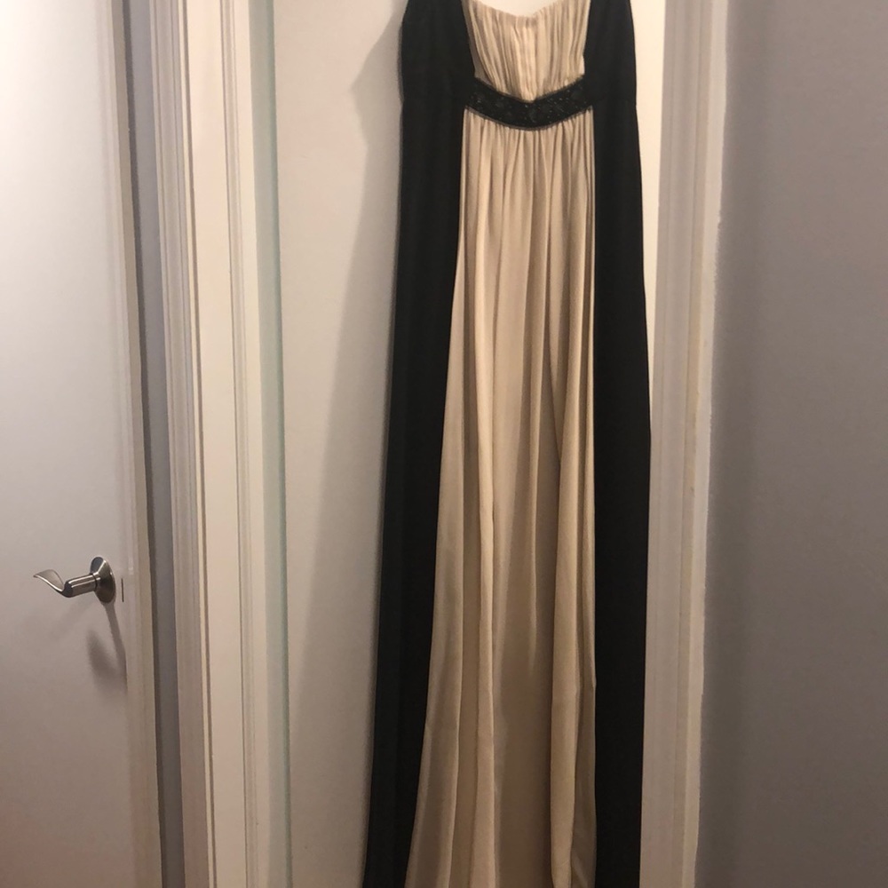 BCBG Black tie gown